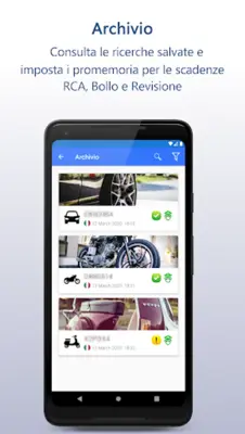 Verifica RCA Italia android App screenshot 1