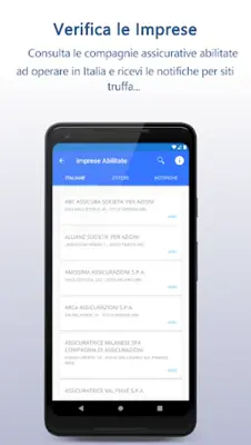 Verifica RCA Italia android App screenshot 2
