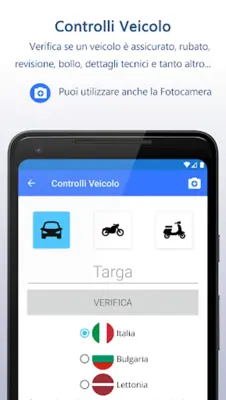 Verifica RCA Italia android App screenshot 6